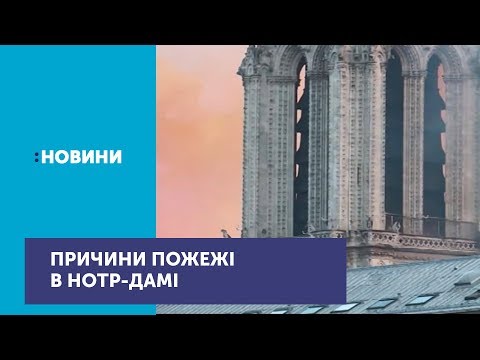 Причиною пожежі у Соборі Паризької Богоматері могло стати коротке замикання
