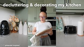 vlog: decorating + organizing my NEW kitchen (new cabinets, new kitchenware, hauls, etc)