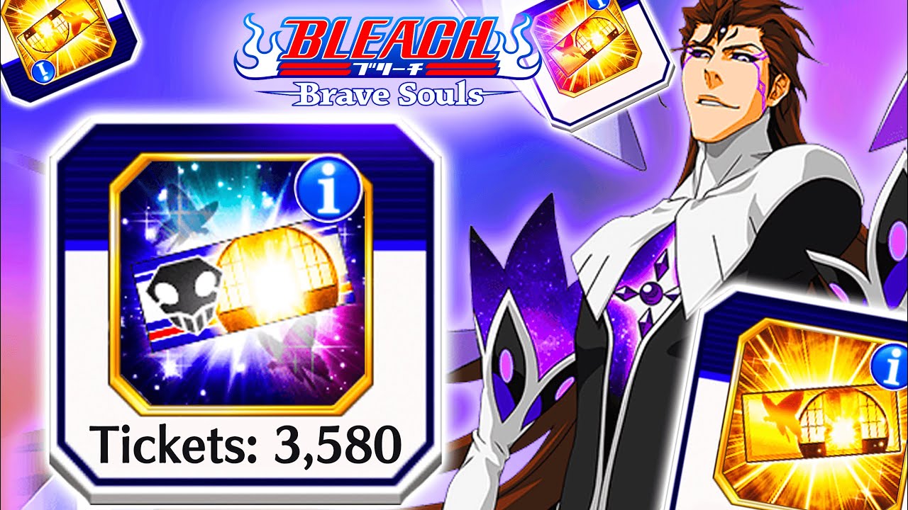 3,500 BRAVE SOULS TICKETS BUT ONLY THE 5🌟 - 6TH ANNIVERSARY BIG OPENING! Bleach Brave Souls