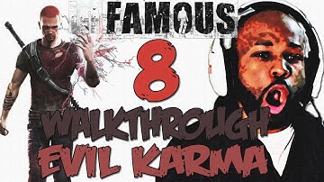 Infamous: Black Guy Walkthrough Part 8 - Evil Karma (PS3) (Let