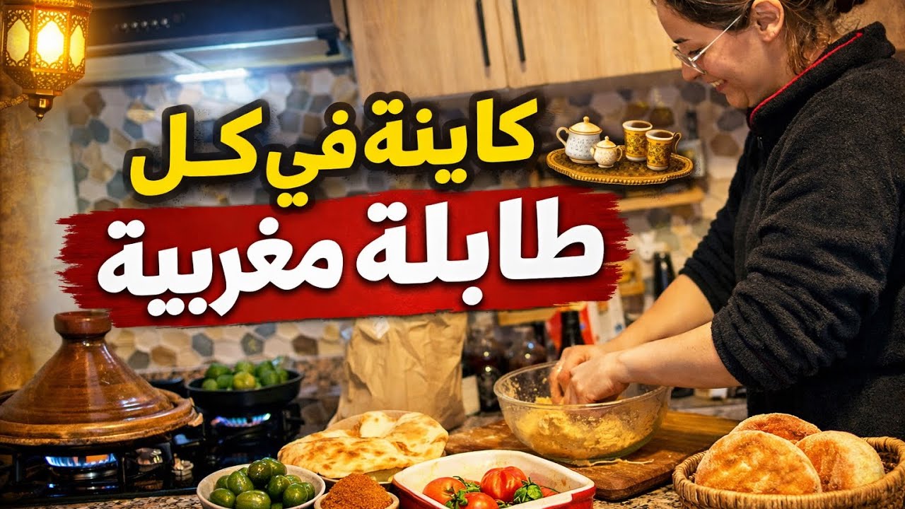 كاينة في كل طابلة مغربية 🇲🇦 فطور بسيط وسريع🥰