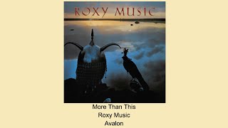 More Than This - Roxy Music - Instrumental