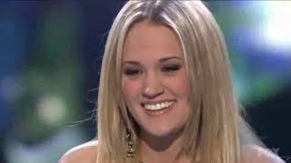 Carrie Underwood American Idol Season 4 Crying