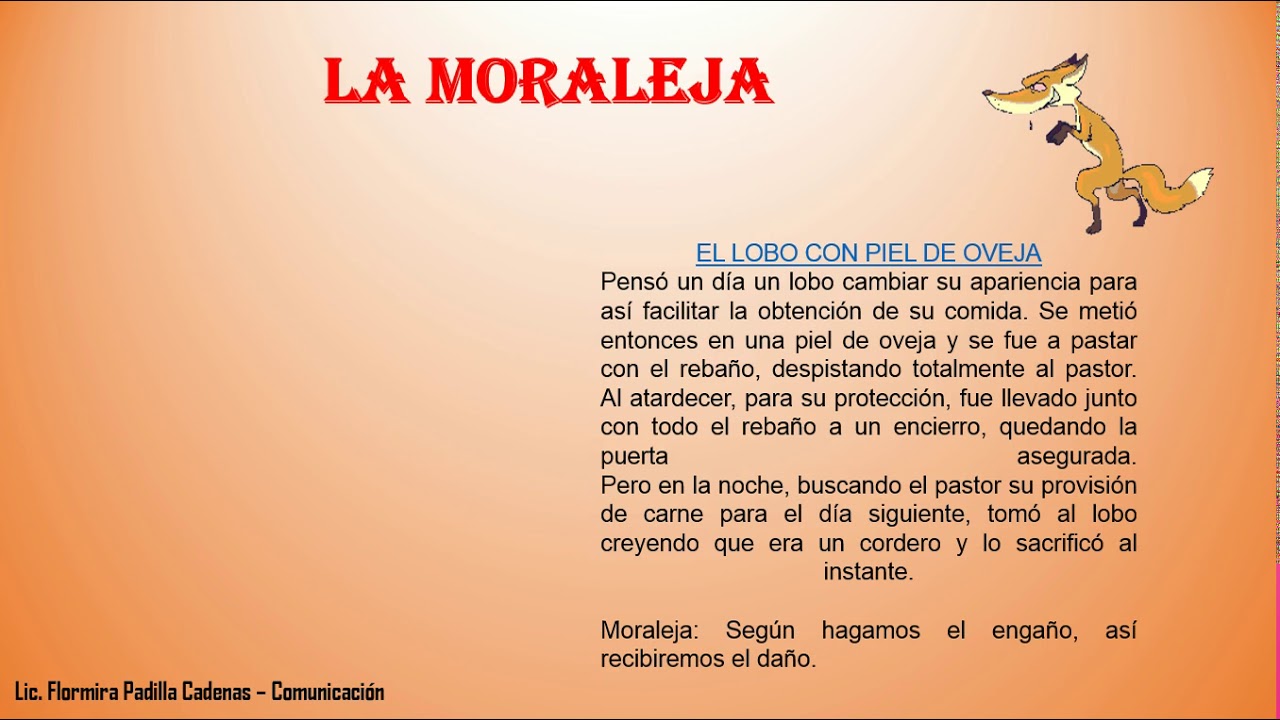 REFRANES Y MORALEJAS 1 - YouTube