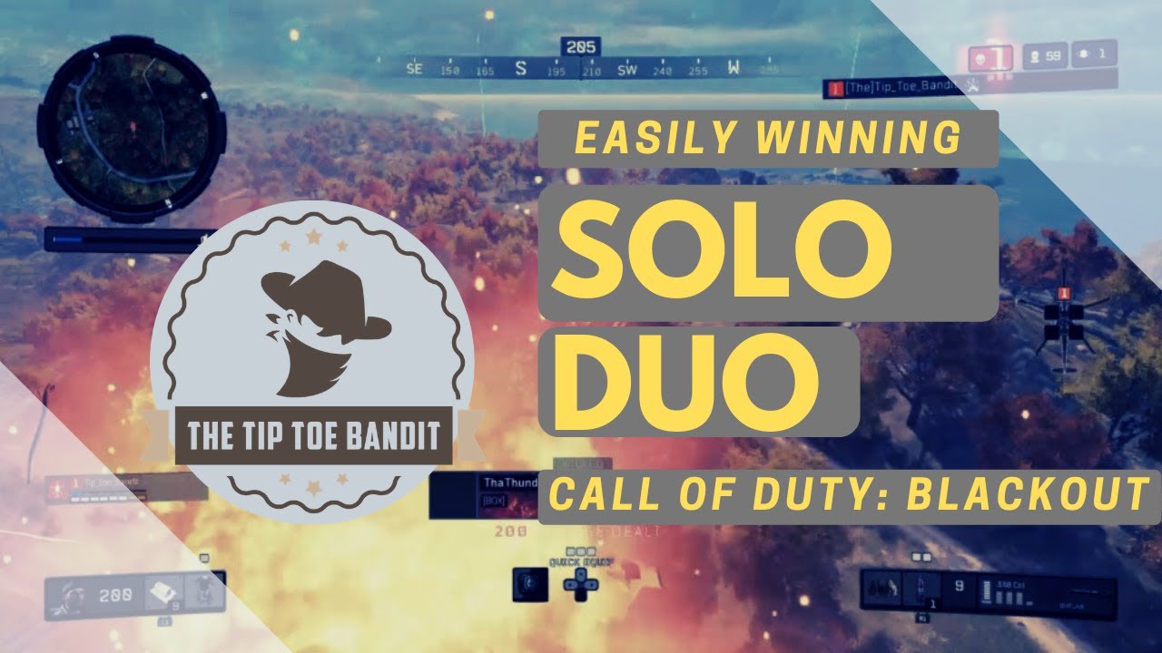 SOLO DUOS - COD BLACKOUT INSANE FINISH TO CRAZY GAME HIGH KILLS - YouTube
