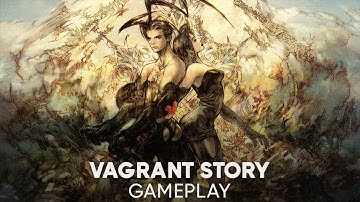 Vagrant Story Gameplay | PS1 | DuckStation | 4K60