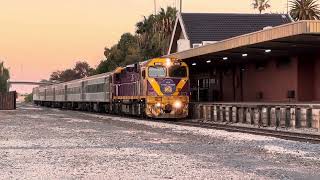 The Vinelander returns to Mildura  N451 on 707 Ops 7993V. 07/06/24.