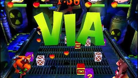 CRASH BASH-PS1(ITALIANO)WARP ROOM 4:LE SFIDE DEI TROFEI