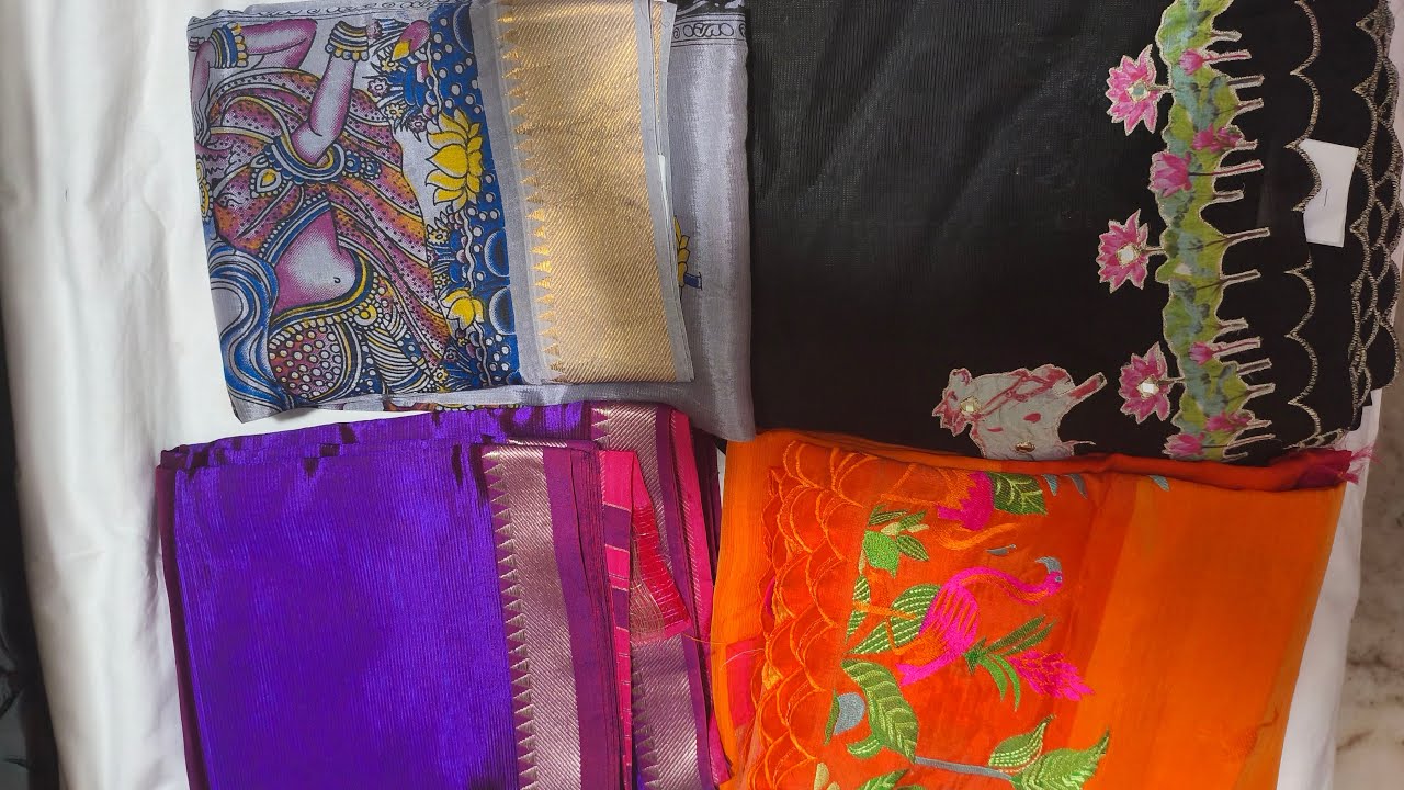 Weaving mistake sarees🚨 beautiful collection's 😍