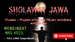 Puji-pujian Jawa GESANG ISTIQOMAH- PEJAH HUSNUL KHOTIMAH