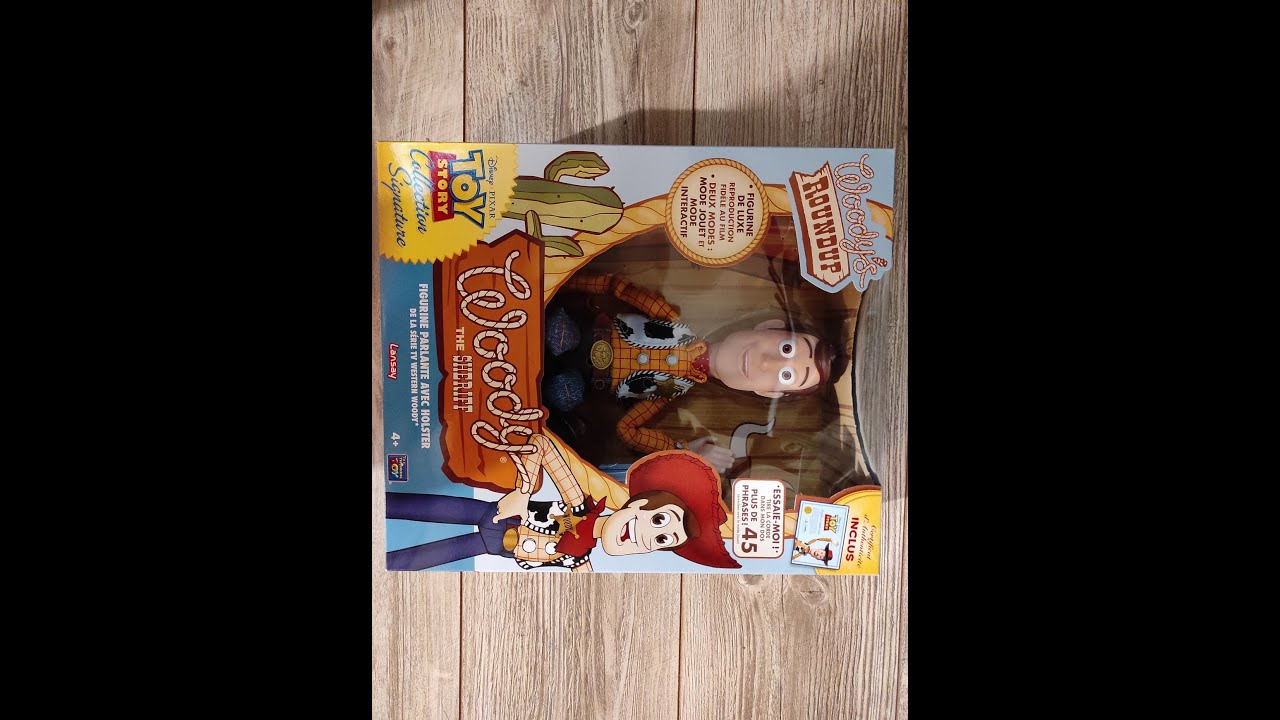 Figurine Signature - Toy Story - Shérif Woody Parlant (fr)