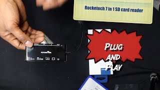 Rocketeck 7 in 1 SD CARD READER 9- my 2020 youtube studio upgrade part 10-HEREVEs WORLD-Ep 365