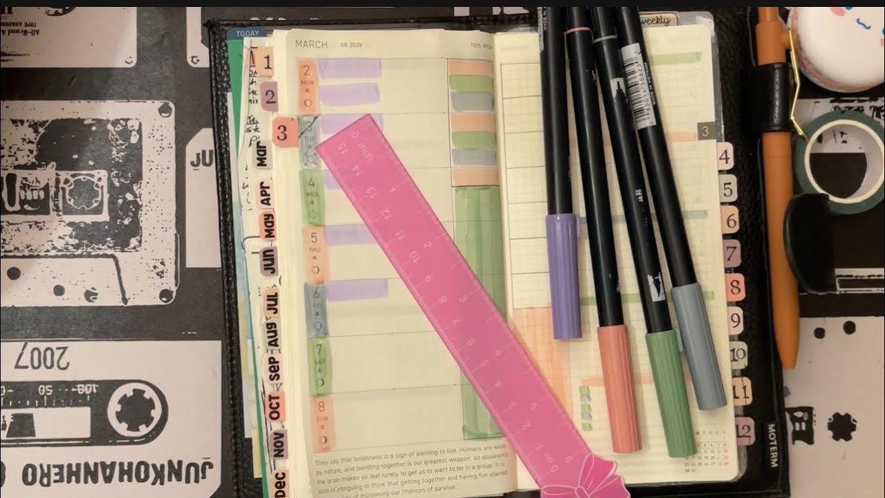 Планируйте свои недели в Hobonichi вместе со мной