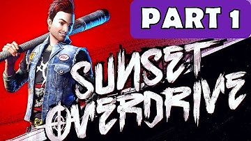 Sunset Overdrive - Walkthrough No Commentary - Part 1