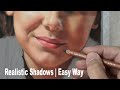 How To Draw / Paint Shadows On a Face | Easy Way ~ Pastel Portrait Tutorial using Pastel Pencils