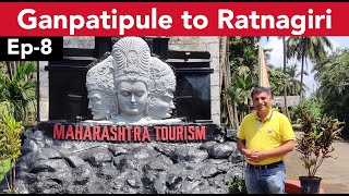 EP 8 Ganpatipule to Ratnagiri | Konkan Tour | Ganpatipule temple | Maharashtra Tourism