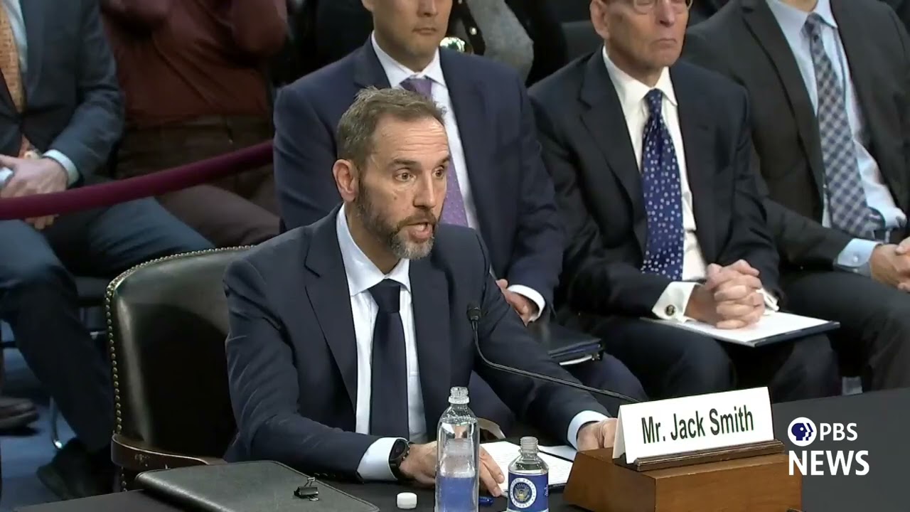 WATCH: Jack Smith says he would prosecute Trump again for 'serious crimes against our nation'