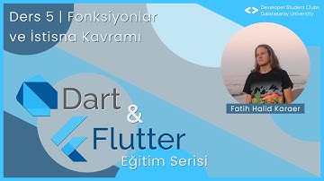 Dart & Flutter | Fonksiyonlar ve İstisna Kavramı | Ders 5