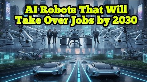 Ai Robots That Will Take Over Jobs By 2030.#Aijobs#aitecmlogi
