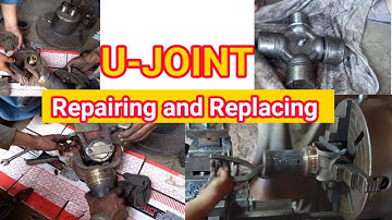 How to Repair and Replace u-joint of Drive Shaft | Machining Drive Shaft