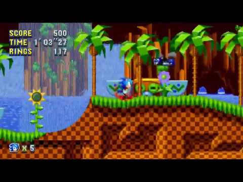 Sonic Mania - Green Hill Zone Act 2 Gameplay, Sonic The Hedgehog's Green  Hill Zone - remember this stage from your childhood?, By GameSpot