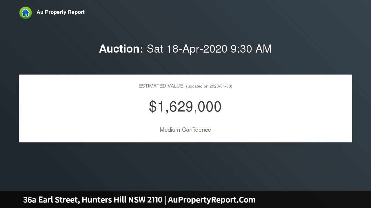 36a Earl Street, Hunters Hill NSW 2110 | AuPropertyReport.Com