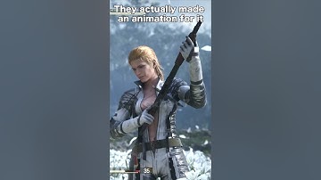 Yes... This Actually Has an Animation #metalgearsoliddelta #metalgearsolid #mgs3
