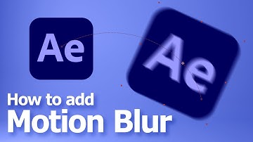 After Effects enable motion blur settings with shutter angle and shutter phase