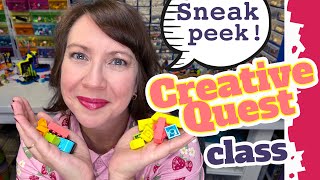 Want a sneak peek into Creative Quests classes? Getting started with building #LEGO #ad