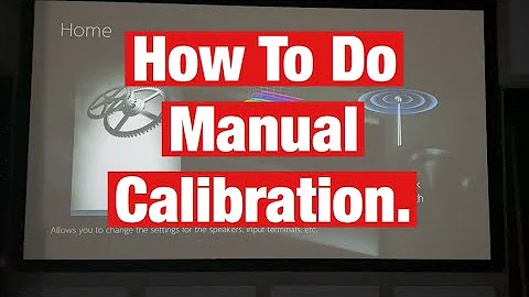 How to do manual calibration. Pioneer elite 7.2.4 Dolby atmos dts X home theater.