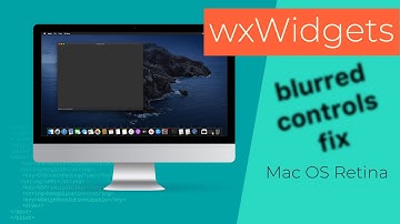 wxWidgets: Blurred windows on Mac OS Retina - quick fix