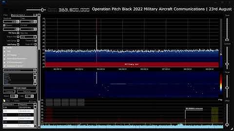 Scanning Military Aircraft Communications With My New Airspy R2 SDR (Exercise Pitch Black 2022)
