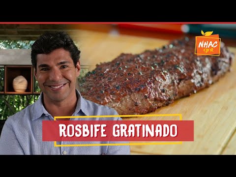 Vídeo: Rosbife Com Crosta Verde