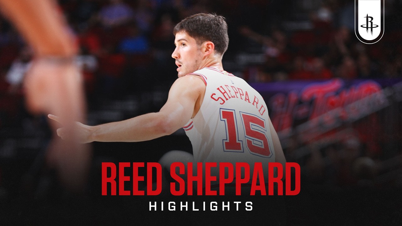 Reed Sheppard (17 points) Highlights vs. Portland Trail Blazers