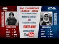 Madiha shaikh vs farath fatima  fighting in pml youth champions league 2023