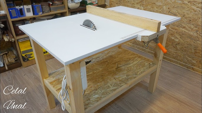 DIY : COMMENT FAIRE UNE TABLE DE TRAVAIL ET DE SCIAGE