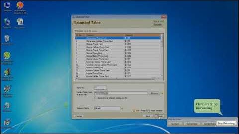 Automation Anywhere Web Data Extraction structured data extraction demo