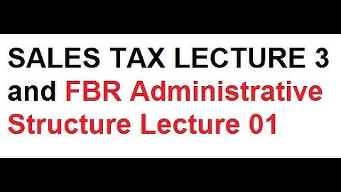 Sales Tax Act 1990 Lecture 3 | Inspector Inland Revenue Preparation