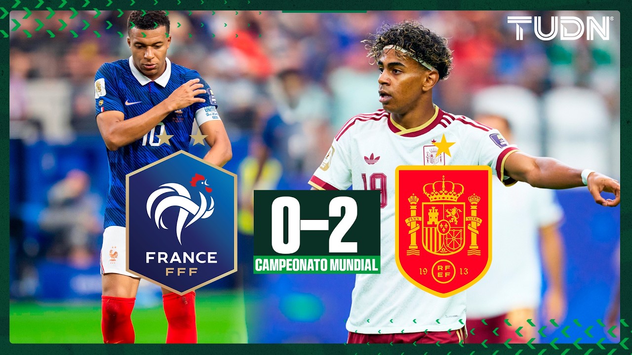 ¡España no perdona! Derrota a Francia y va por la Copa | TUDN