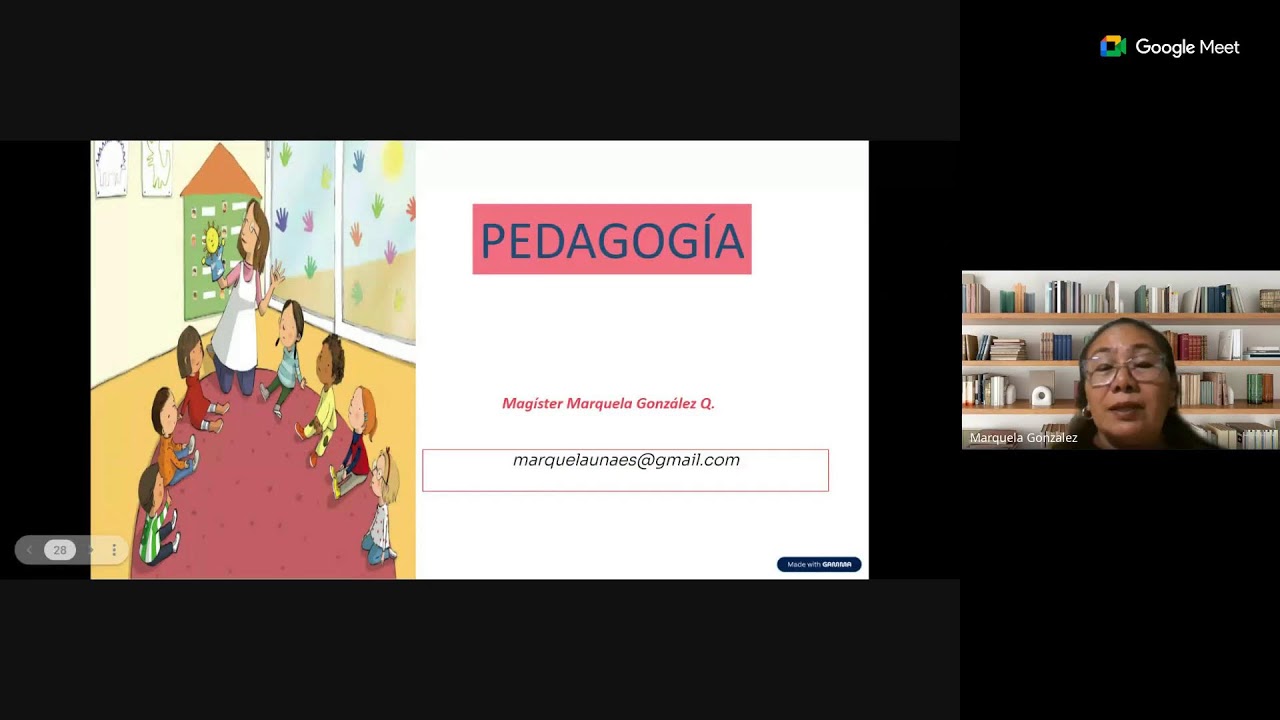 PSICOPEDAGOGÍA A25 (PEDAGOGÍA - MARQUELA GONZÁLEZ) RECURRENTE