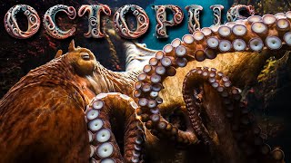 Clever octo-feeted Tentacled sea creatures