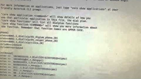Asterisk - VoipMS part 1