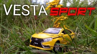 Тест-Драйв LADA VESTA SPORT | Welly 1:36 |