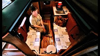 NEW Micro Camper, Boat Interior Tour with Wife Review!!!
