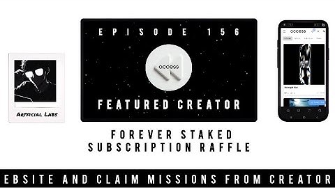 Access Rewind Episode 156 Featured Creator Artficial Labs 