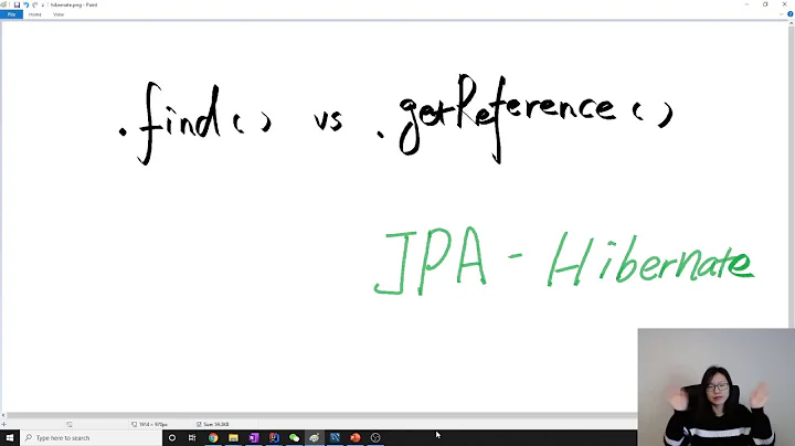 Persistence APIs - .find() vs .getReference()