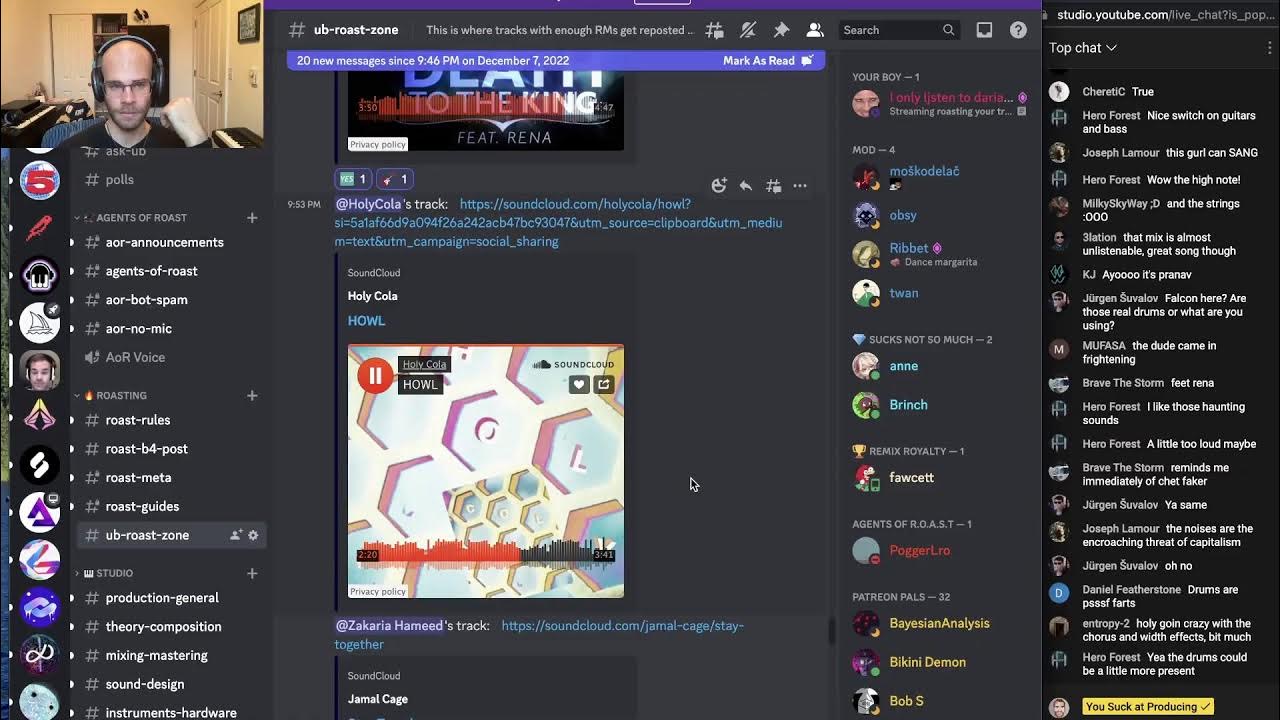 roasting your tracks from my discord (discord.gg/wsap) YouTube