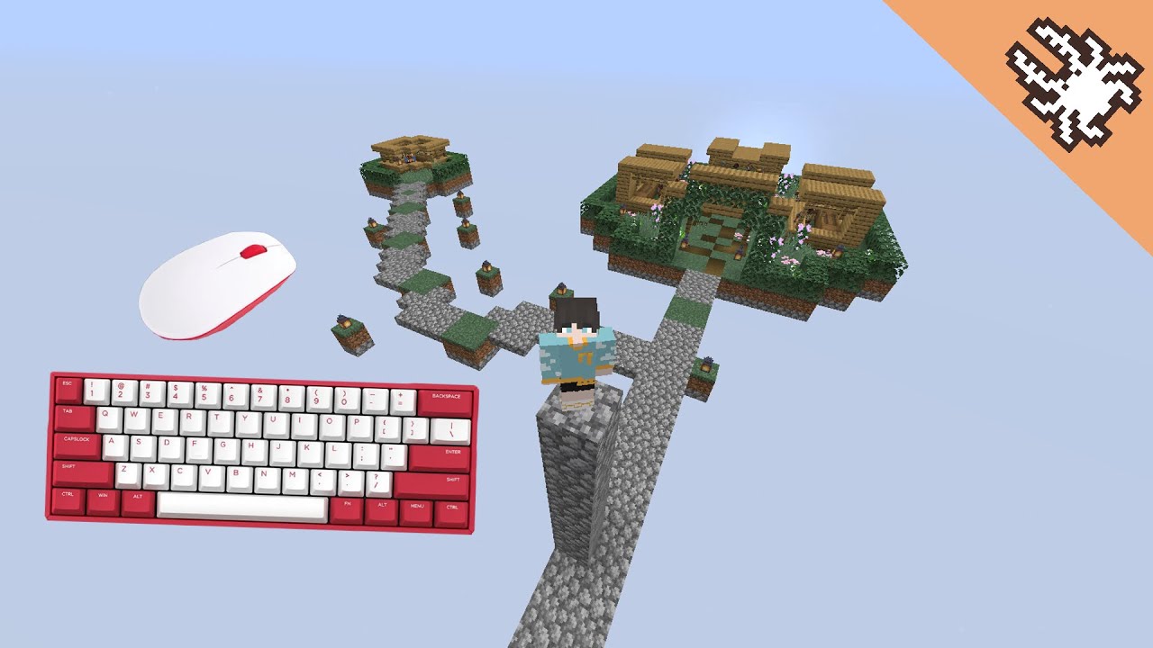 ASMR - Minecraft Skyblock - Soft Whispering, Keyboard & Mouse Sounds ...
