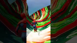 GTA 5 Water Ragdolls - SPIDERMAN Jumps-Fails ep.00378(Euphoria Physics