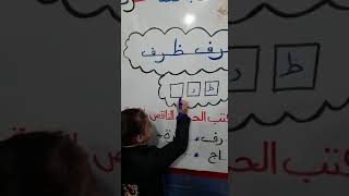 حلل كلمة (ظرف)مع المتميزة جوان أبو سعدة